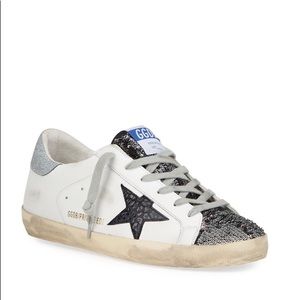 Golden Goose Superstar Sequin Low-Top Sneakers